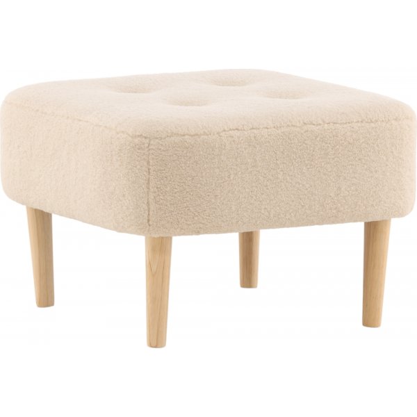 Hocker Salina - Weies Vlies