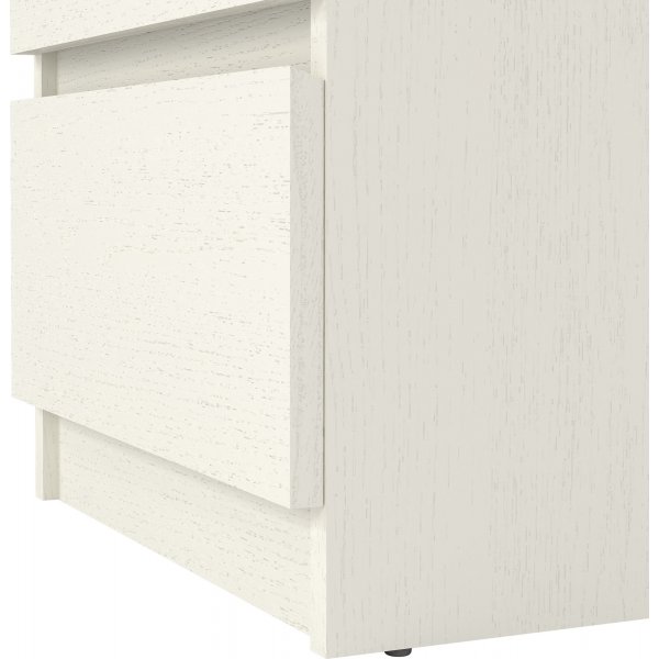 Naia Nachttisch 2 - Weiße Asche Naia Nachttisch 2 - Weiße Asche