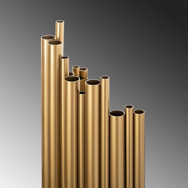 Wandleuchte in Goldoptik - Harmonica Wandleuchte in Goldoptik - Harmonica