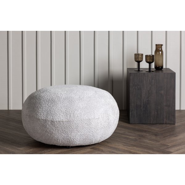 Bologna Pouf - Hellgrau