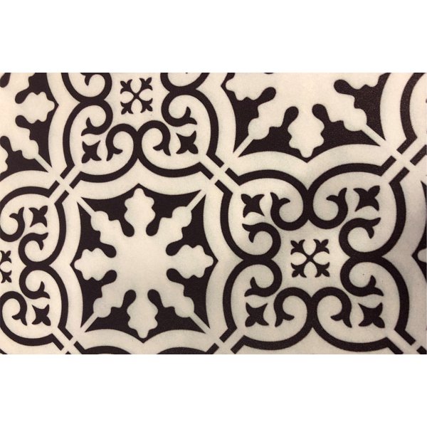 Troya Beistelltisch 45/50 x 45/50 cm - Schwarz