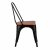 Montreux Esszimmerstuhl aus Blech - Blech / Holz Sitzflche + Mbelpflegeset fr Textilien