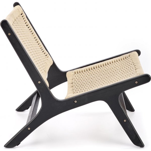 Foden Sessel - Beige/Schwarz