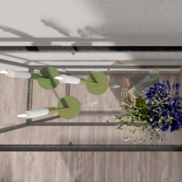 Berra Konsolentisch 80 x 30 cm - Schwarz