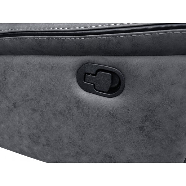 Liegesessel Riverdale - Grau (Mikrofaser) + Fleckentferner fr Mbel