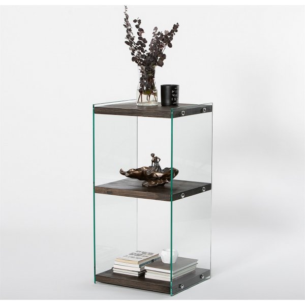 Niedriges Aqua-Bücherregal - Anthrazit Niedriges Aqua-Bücherregal - Anthrazit