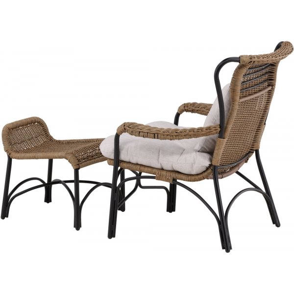 Loreto-Sessel - Schwarz Loreto-Sessel - Schwarz