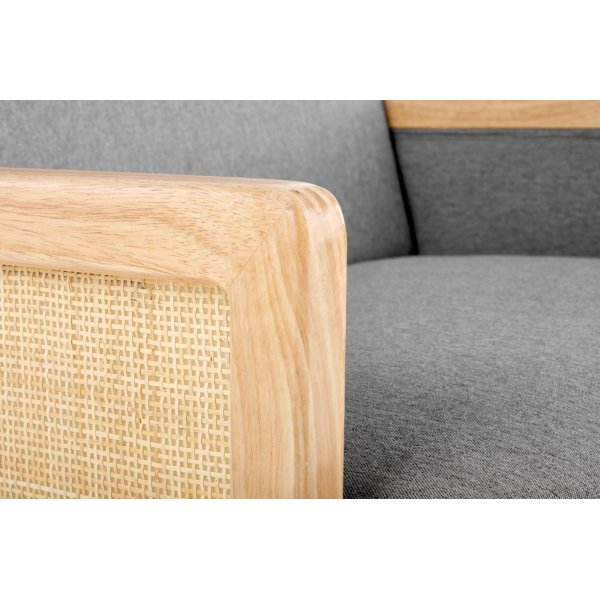 Sessel Fire - Grau & Holz Sessel Fire - Grau & Holz