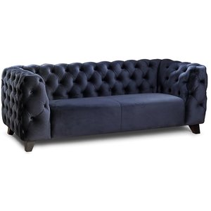 Chesterfield Nobel 3-Sitzer Sofa - Frei whlbare Farbe!
