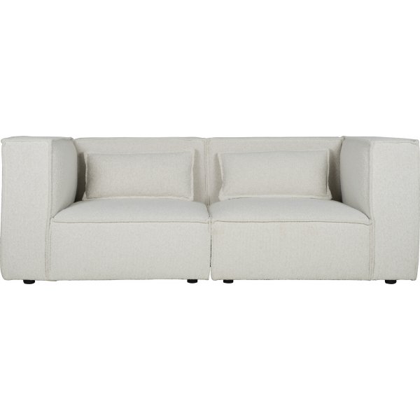 Nees Modulsofa aus weiem Boucl - Combo 1