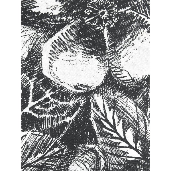 Sonia-Leinwand 140 x 350 cm - Schwarz/Weiß Sonia-Leinwand 140 x 350 cm - Schwarz/Weiß