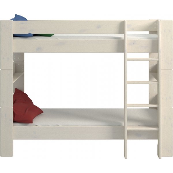 Fr Kinder Etagenbett 90 x 200 cm - Whitewash