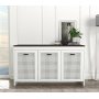 Done Sideboard - Wei/Dunkelbraun
