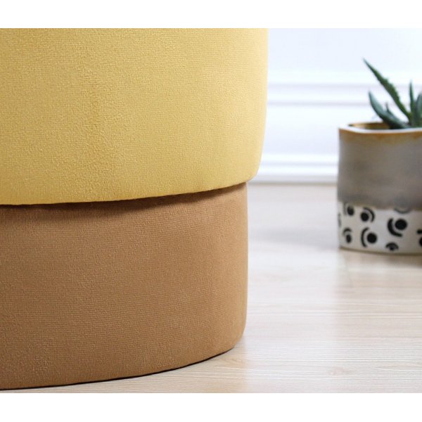 Ropp Hocker - Gelb Ropp Hocker - Gelb