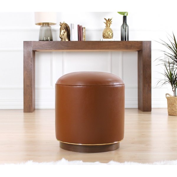 Sitzpuff Milotte - Dunkelbraun Sitzpuff Milotte - Dunkelbraun