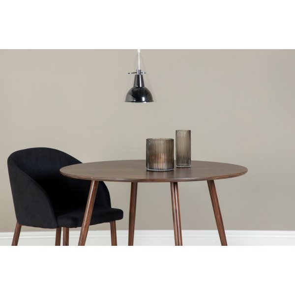 Deckenleuchte Malmen - Glas/schwarzes Metall Deckenleuchte Malmen - Glas/schwarzes Metall