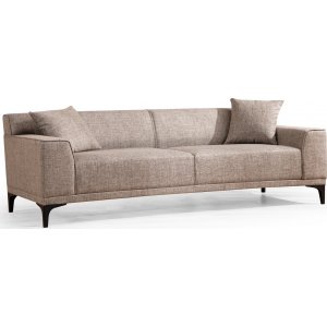 Petra 3-Sitzer-Sofa - Braun