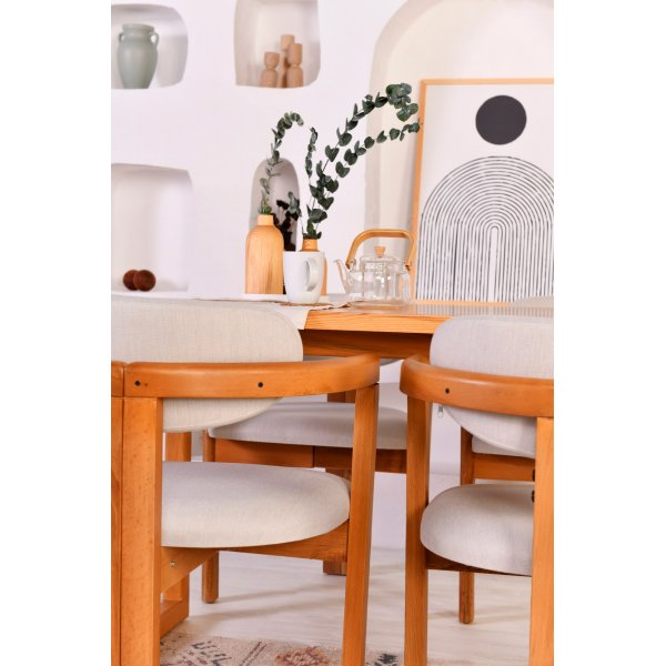 Cheri Lebensmittelgruppe 2 - Eiche/Creme