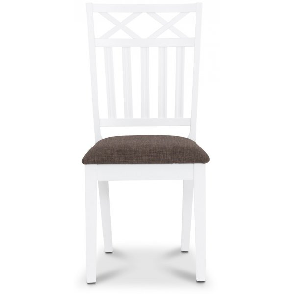 Herrgrd Wilmer Esszimmerstuhl - wei / Braun