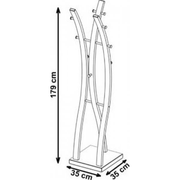 Cristine Kleiderbügel - Schwarz Cristine Kleiderbügel - Schwarz