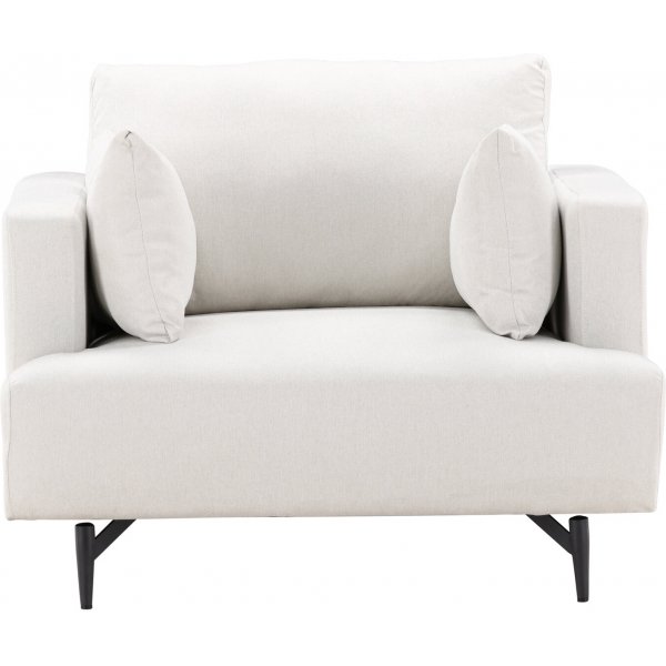 Sofia-Sessel - Beigefarbenes Leinen