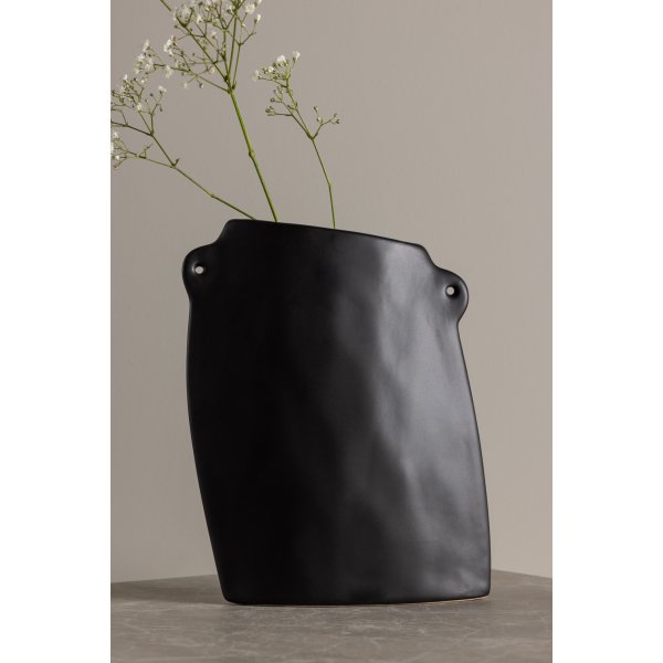 Hie Vase - Schwarz Hie Vase - Schwarz