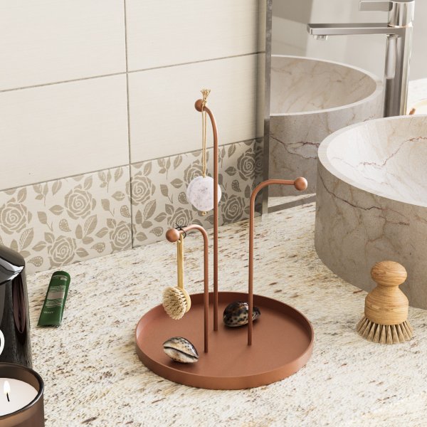 Leros Dekoschale - Kupfer Leros Dekoschale - Kupfer