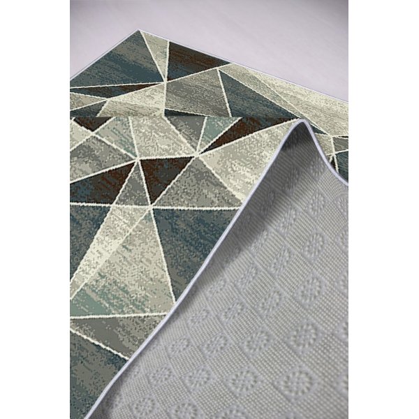 Tesson-Teppich Grau - 60 x 100 cm Tesson-Teppich Grau - 60 x 100 cm