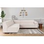 Puzzle-Ecksofa - Hellbraun