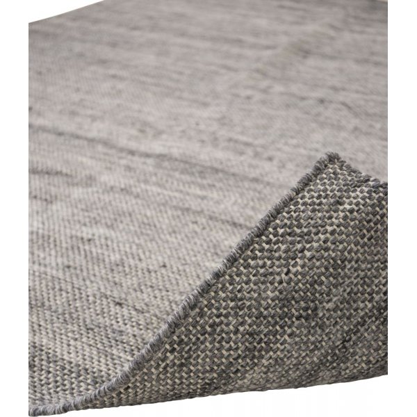 Flickenteppich Trevor - Graphitgrau Polyester