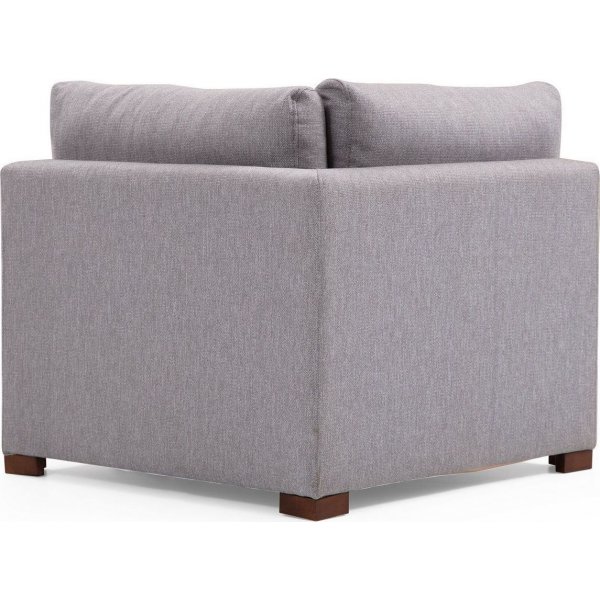 Diwansofa Lena - Hellgrau