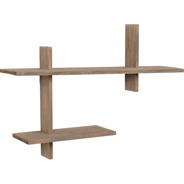 Unregelmiges Wandregal