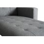 Diwan-Sofa, wendbar, grau Firenze