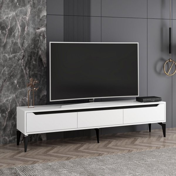 Zoya TV-Stnder - Schwarz