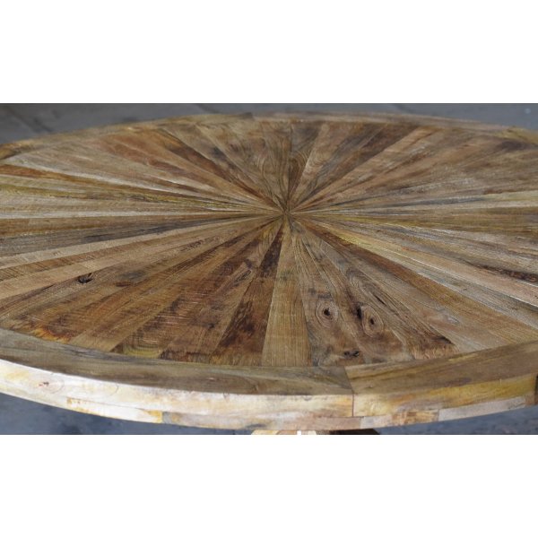 Palma runder Esstisch Ø140 cm - Recyceltes Treibholz Palma runder Esstisch Ø140 cm - Recyceltes Treibholz