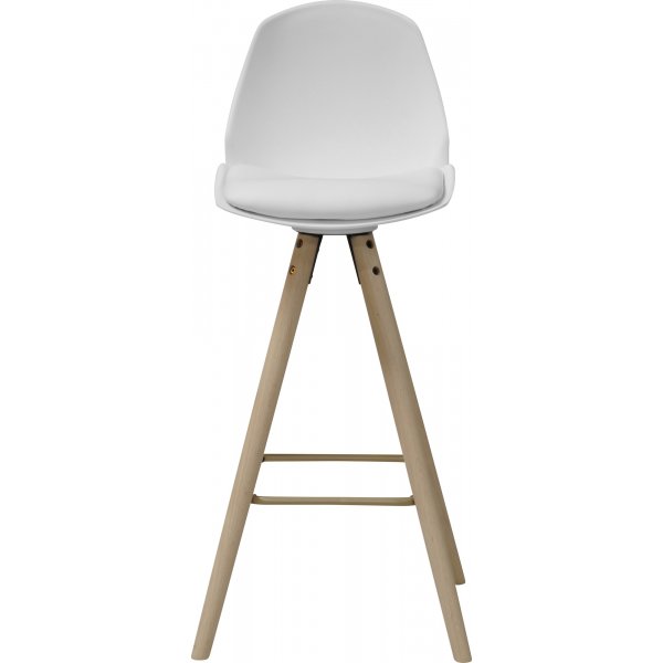 Oslo Barhocker 105 cm - Weies PU