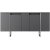 Lux Sideboard - Anthrazit/Silber