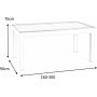 Brviken Esstisch 160-300 cm - Craft-Eiche
