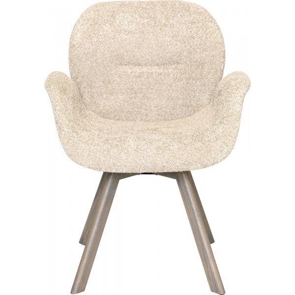 Bjerke Esszimmerstuhl - Beige/Grau