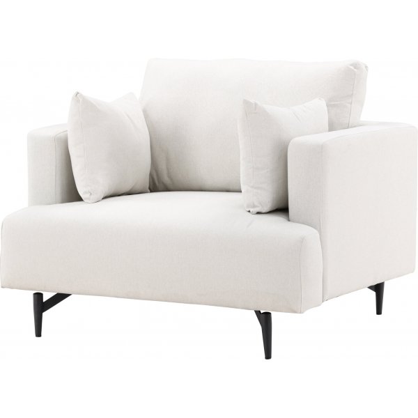 Sofia-Sessel - Beigefarbenes Leinen