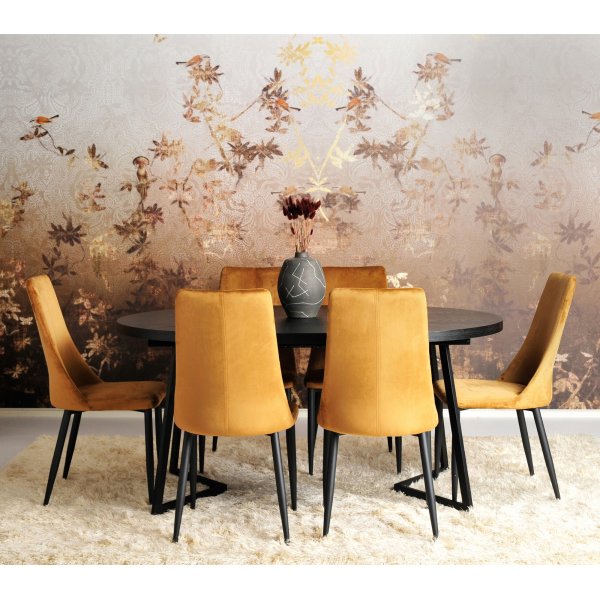 Wendi Esstisch 120-165 x 120 cm - Black Box Wendi Esstisch 120-165 x 120 cm - Black Box