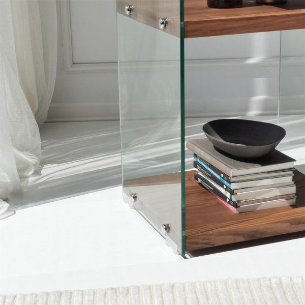 Aqua hohes Bücherregal - Beige Aqua hohes Bücherregal - Beige