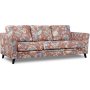 Eker 3-Sitzer-Sofa aus Blumenstoff - Eden Parrot Terracotta