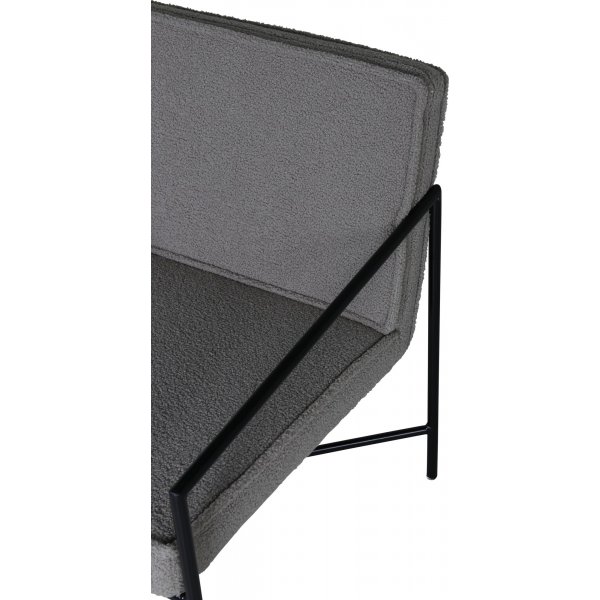 Sessel Tetra - Teddy in Graubeige Sessel Tetra - Teddy in Graubeige