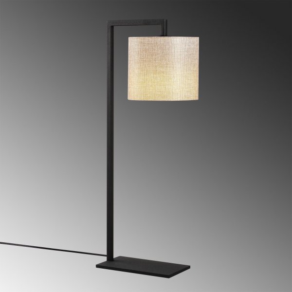 Profile Tischlampe - Creme/schwarz