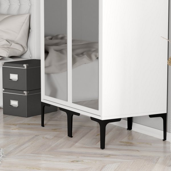 Kumsal Kleiderschrank 4 Wei�