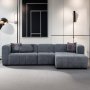 Beyza Diwansofa rechts - Grau
