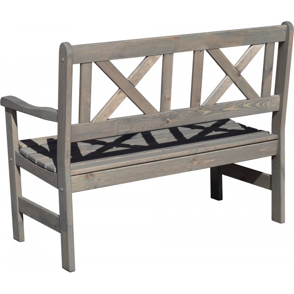 Europa Gartenbank 2-Sitzer - Grau