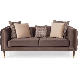 Olympus 2-Sitzer-Sofa - Braun