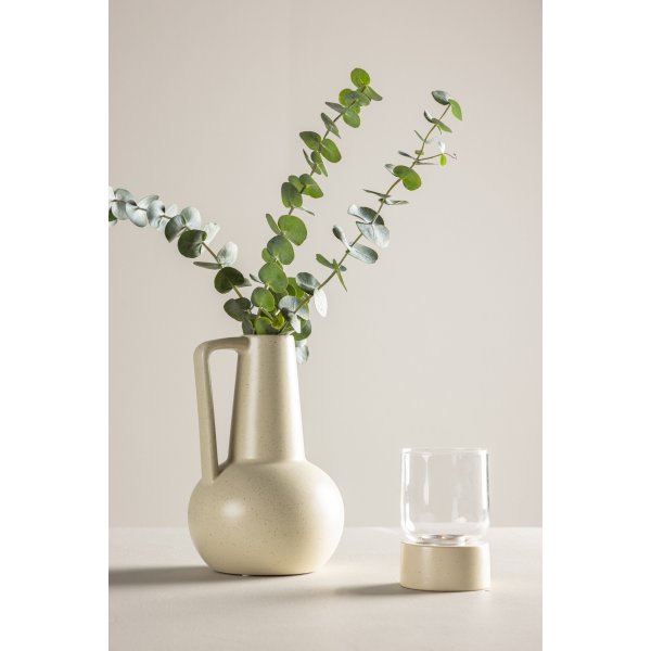 Lane Vase - Beige/Schwarz Lane Vase - Beige/Schwarz